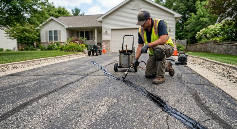 Asphalt Cracks Repair in Orange County, CA