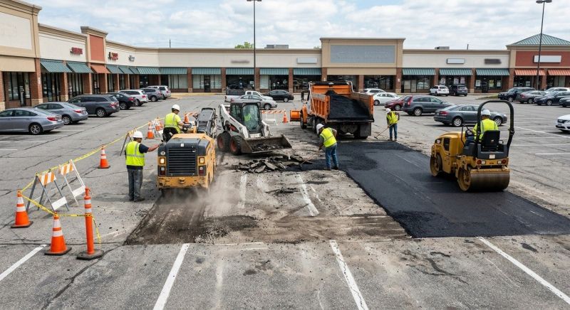 Church Parking Lot Repair in Fort Smith, AR