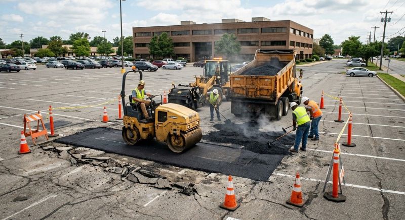 Commercial Asphalt Repair in Bluffton, SC