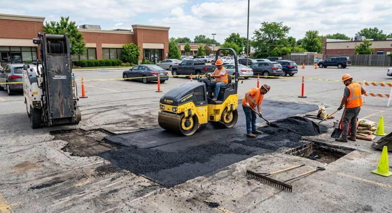 Commercial Pavement Repair in Los Angeles, CA