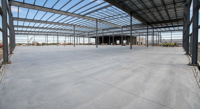 Commercial Slab Construction in Columbia, SC