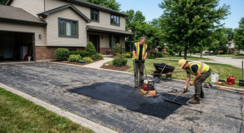 Driveway Asphalt Repair in Los Angeles, CA