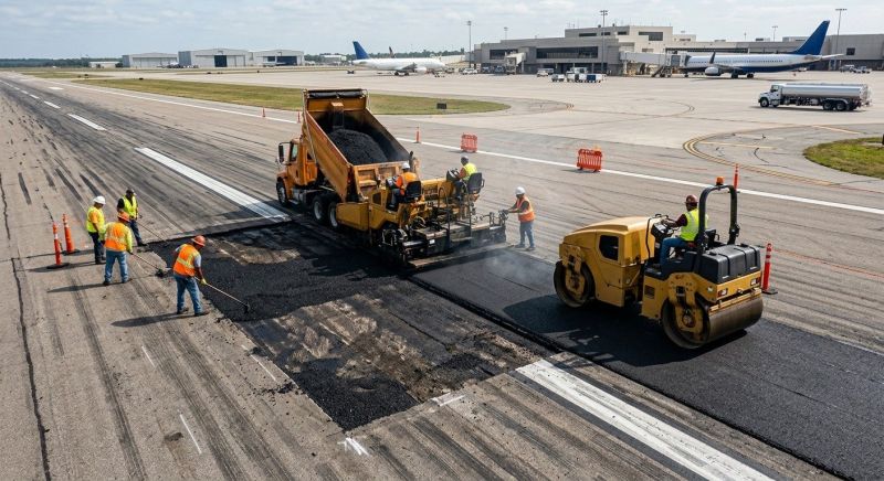 Highway Resurfacing in Palm Springs, CA